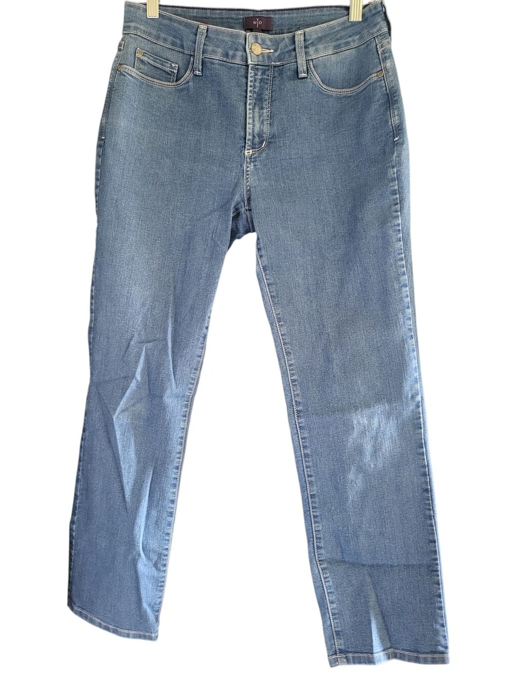 NYDJ Marilyn Straight Jeans Blue sz 8P